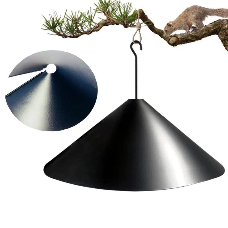 12 Inch With Hook Spliced Squirrel Baffle Fence Bird Feeder Protective Cover