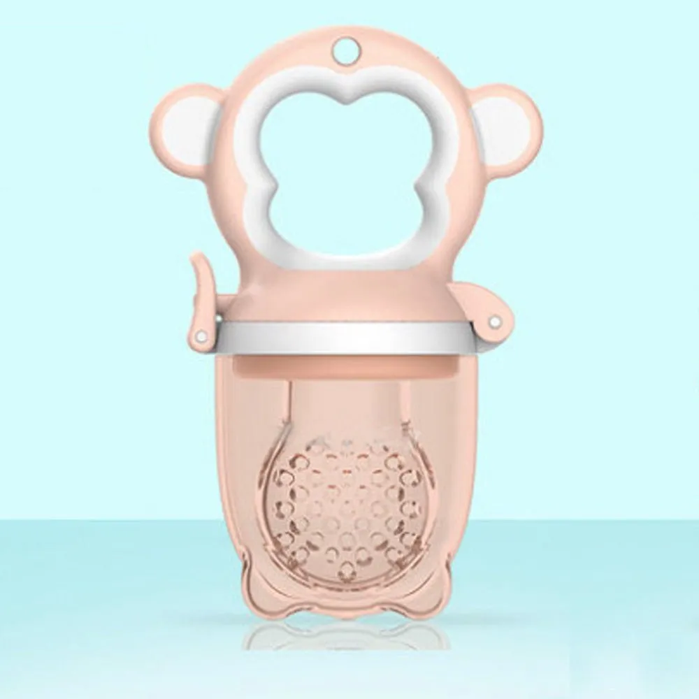 2 X Newborn Baby Food Nipple Feeder | Blue | Safety Silicone