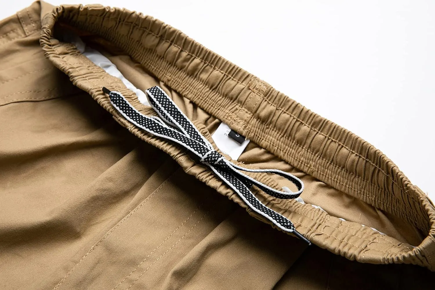 AIFARLD Mens Cargo Pants Elastic Waist Pants Sport Jogger Long Trousers for Hiking Fishing Running Workout