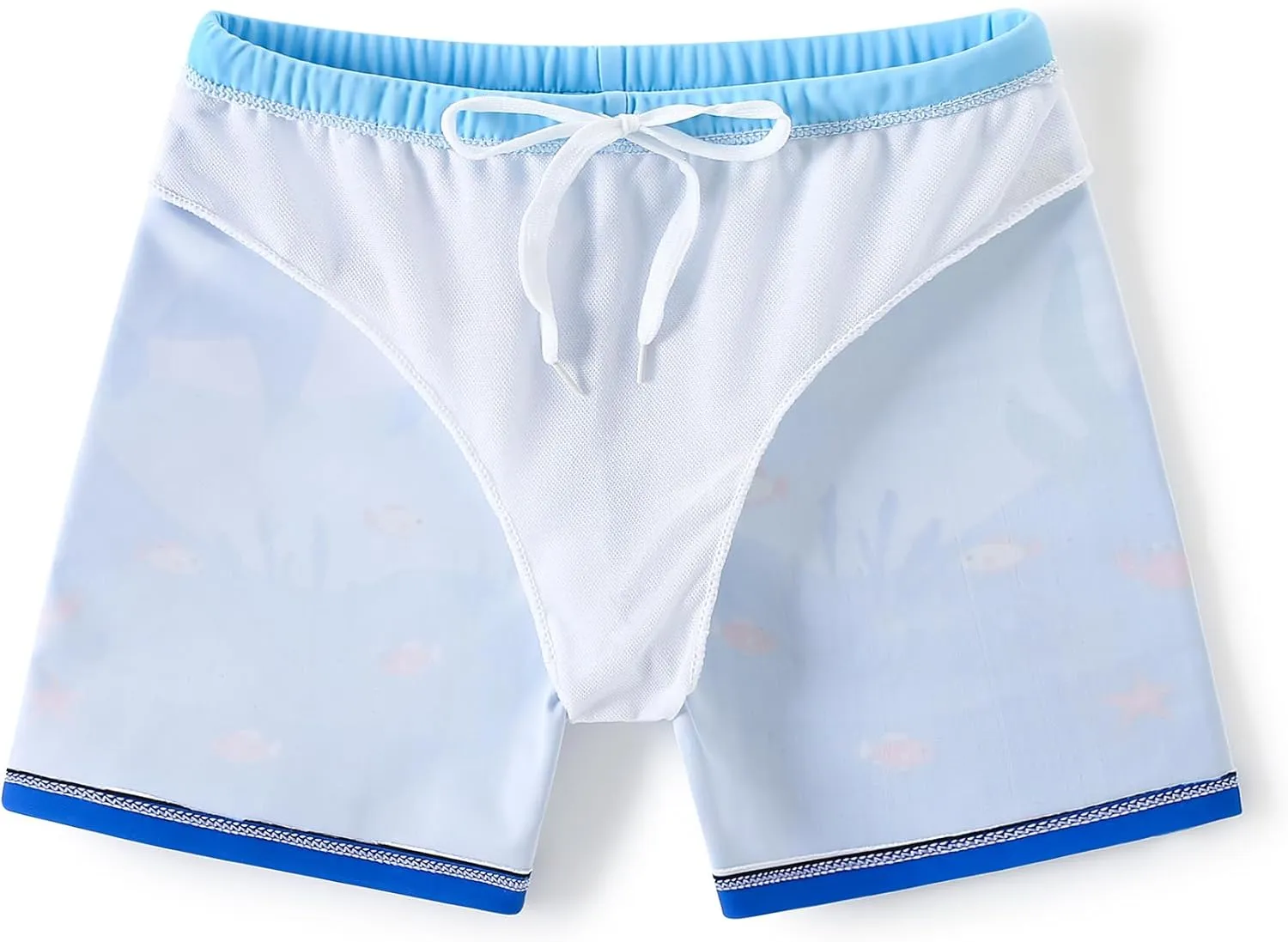 AMIYAN Boys Swim Trunks Bathing Bottom Suit Toddler Quick Dry Swim Shorts Beach Swimsuit for Boy