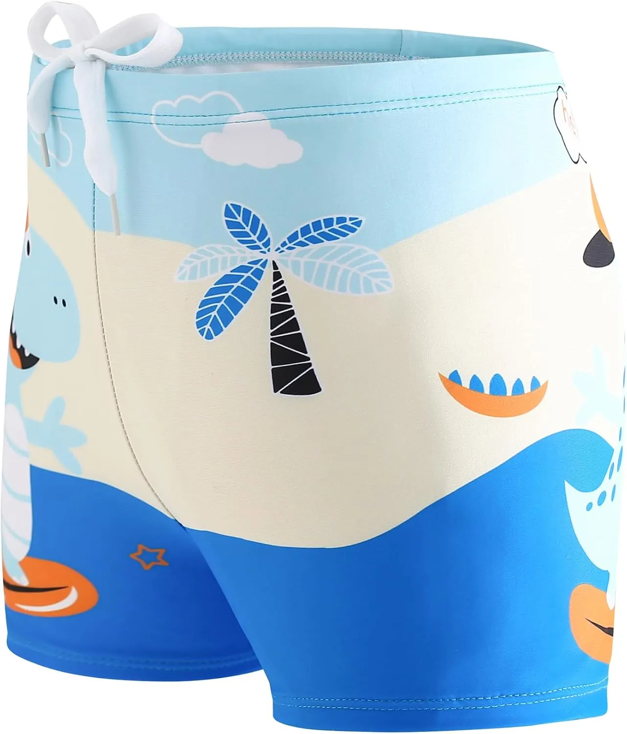 AMIYAN Boys Swim Trunks Bathing Bottom Suit Toddler Quick Dry Swim Shorts Beach Swimsuit for Boy