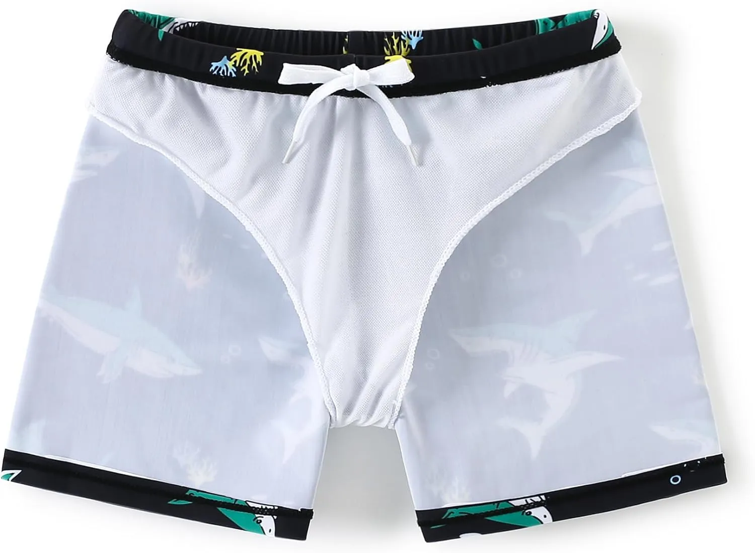 AMIYAN Boys Swim Trunks Bathing Bottom Suit Toddler Quick Dry Swim Shorts Beach Swimsuit for Boy
