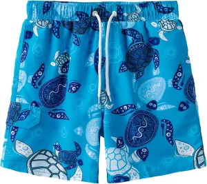 Angel season Boys Swim Trunks with UPF 50  Kids Board Shorts Quick Dry Youth Swimsuit Teen Boy Swimwear Sizes 7-14 Years