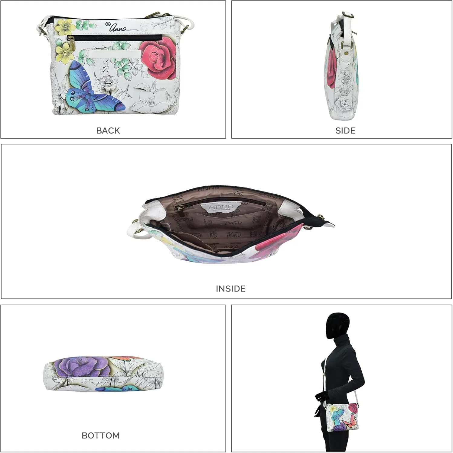 Anna by Anuschka Slim Medium Crossbody