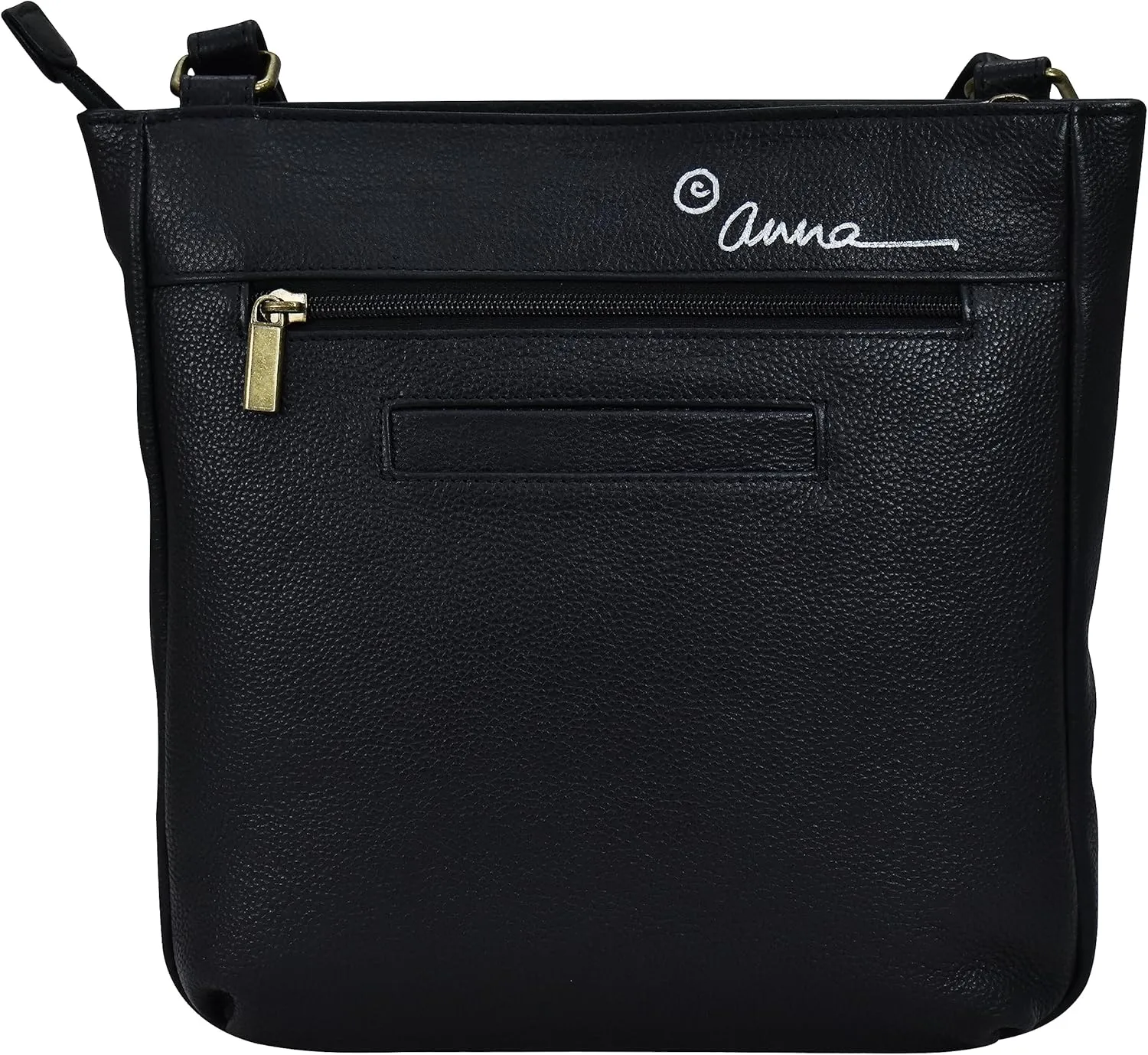 Anna by Anuschka Women's Genuine Leather Medium Crossbody | Hand Painted Original Artwork