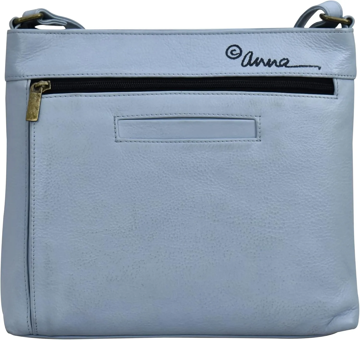 Anna by Anuschka Women's Hand-Painted Leather Organizer Crossbody