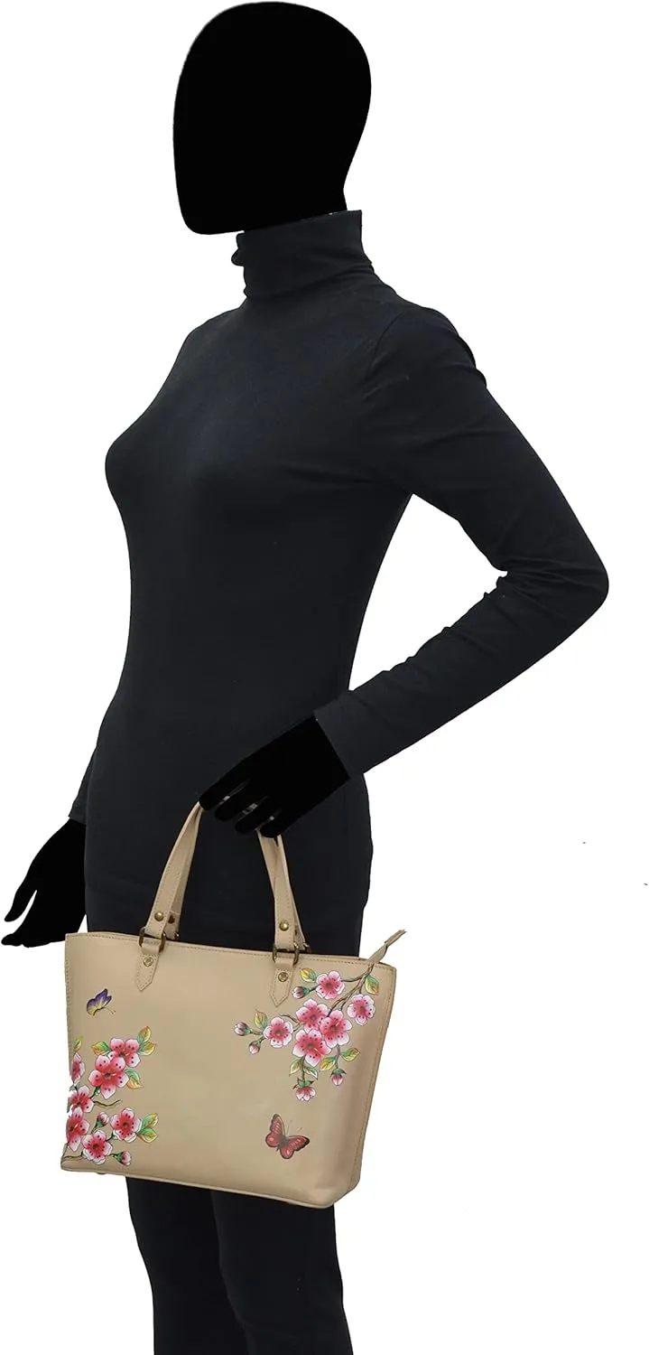 Anuschka Women's Original Hand-Painted Genuine Leather Medium Tote
