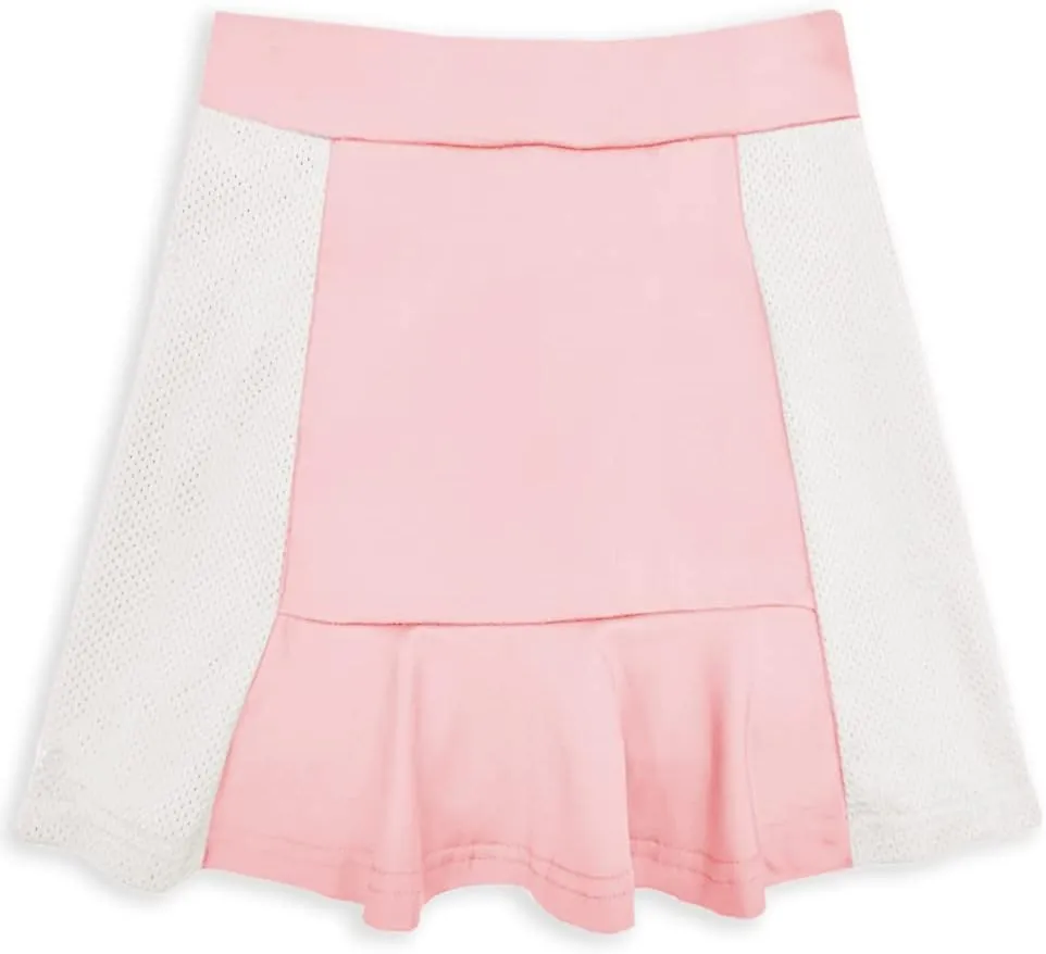AOBUTE Girl's Athletic Skirts with Mesh Shorts Performance Skorts 5-12 Years