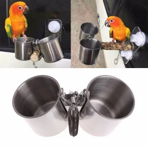 Bird's Double Cup with Clip