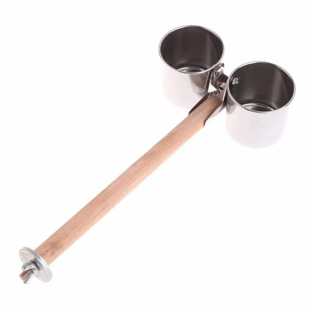 Bird's Double Cup with Clip