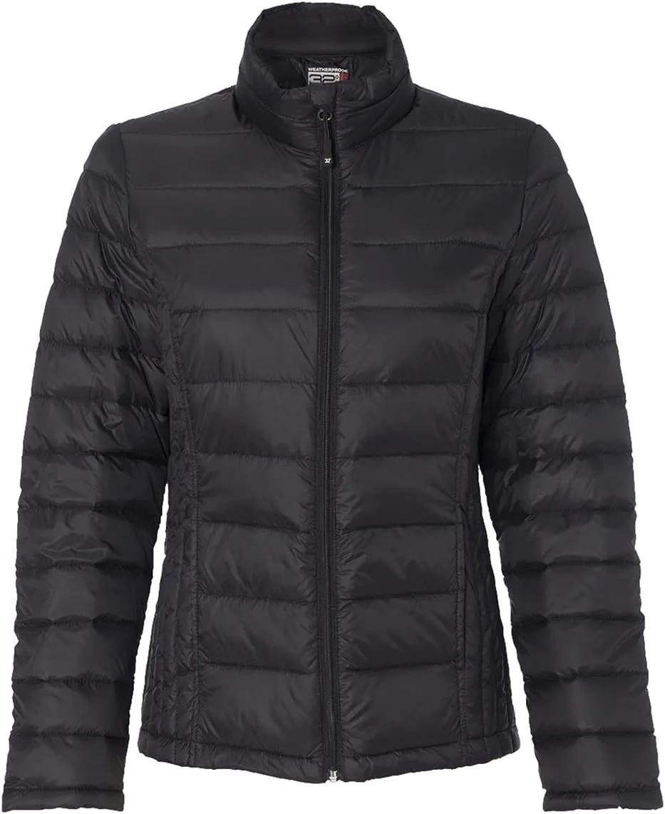 Bodek And Rhodes 60222304 Weatherproof Ladies Packable Down Jacket Black M