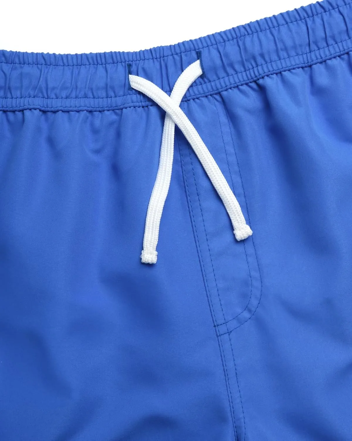 Boys Swim Trunks - Quick Dry Sun Protection Board Shorts with Breathable Mesh Lining and Drawstring Waist (Sizes: 8-18)