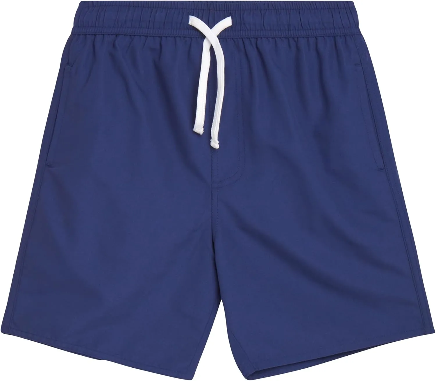 Boys Swim Trunks - Quick Dry Sun Protection Board Shorts with Breathable Mesh Lining and Drawstring Waist (Sizes: 8-18)
