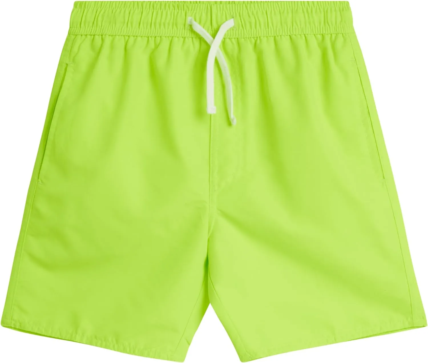 Boys Swim Trunks - Quick Dry Sun Protection Board Shorts with Breathable Mesh Lining and Drawstring Waist (Sizes: 8-18)