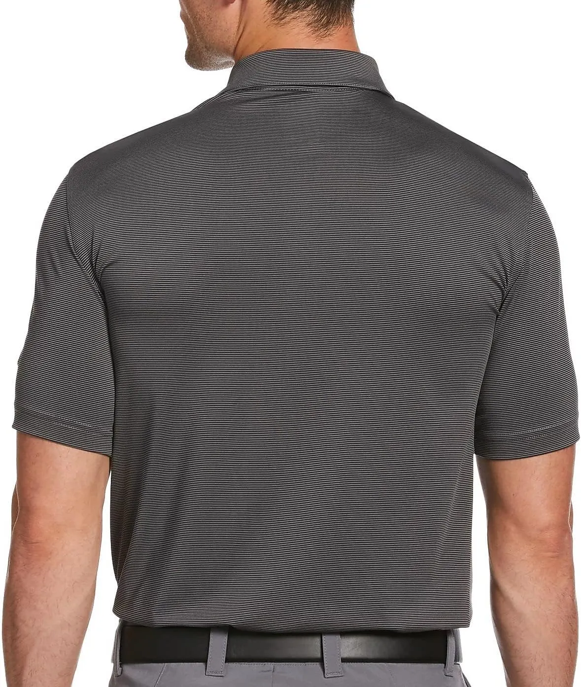 Callaway Men's Pro Spin Fine Line Short Sleeve Golf Polo, Stretch, Moisture-Wicking, Sun Protection (Available in Big & Tall)