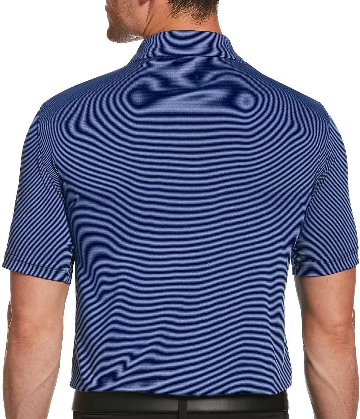 Callaway Men's Pro Spin Fine Line Short Sleeve Golf Polo, Stretch, Moisture-Wicking, Sun Protection (Available in Big & Tall)