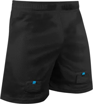 Champro Unisex-Youth Rink Textured Polyester Mesh Hockey Shorts, Black, Small