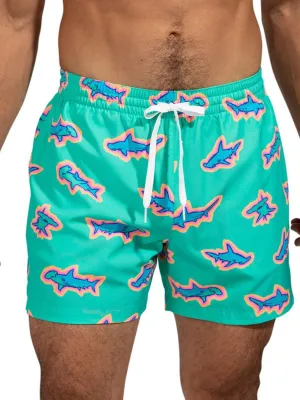 Chubbies Mens Swim Trunks  Mens Swim Shorts with 4-Way Stretch, 5.5 Beach Shorts with Elastic Waist, Drawstring,Mesh Lining