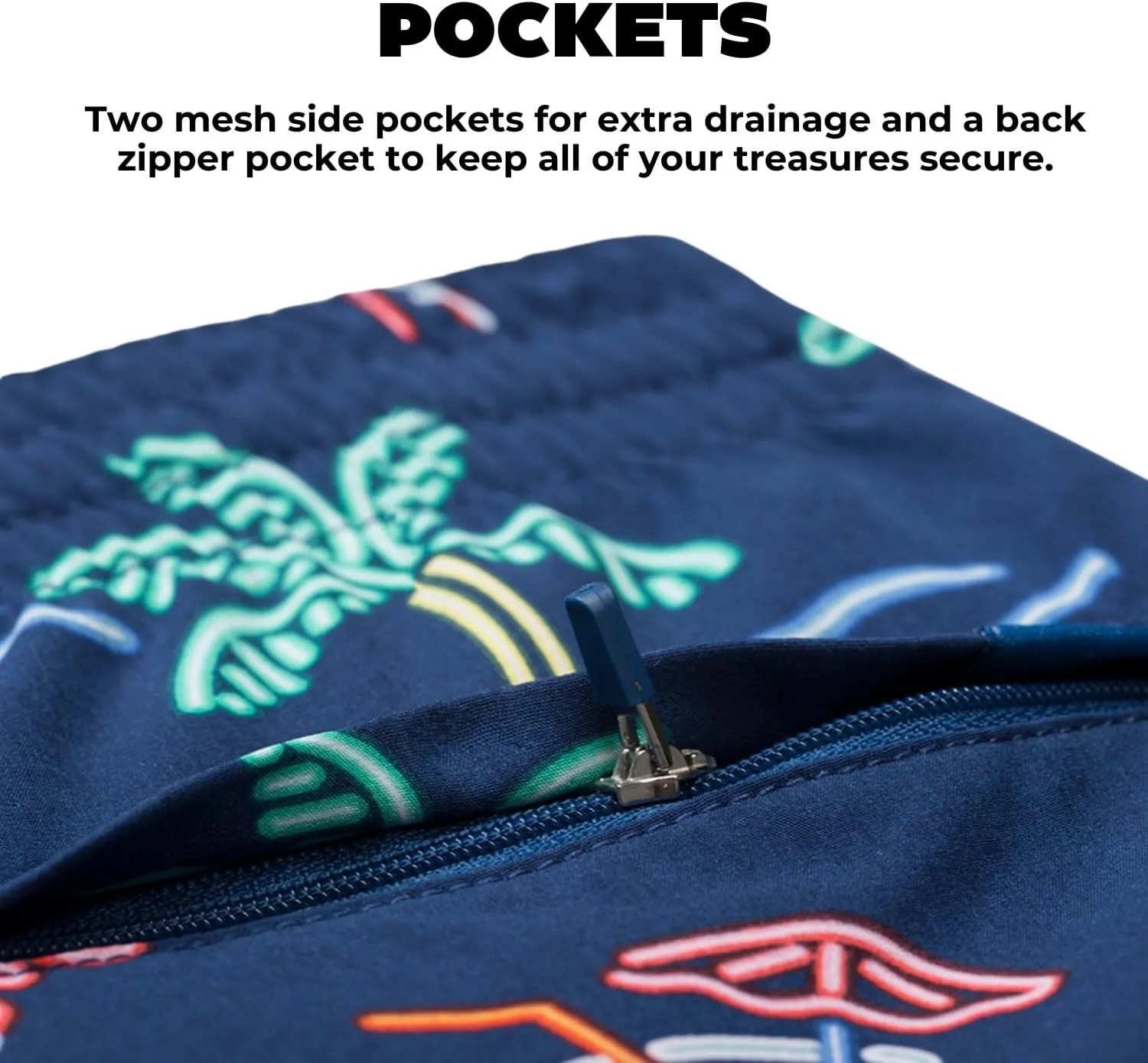 Chubbies Mens Swim Trunks  Mens Swim Shorts with 4-Way Stretch, 7 Beach Shorts with Elastic Waist, Mesh Lining, UPF 50 