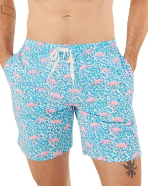 Chubbies Mens Swim Trunks  Mens Swim Shorts with 4-Way Stretch, 7 Beach Shorts with Elastic Waist, Mesh Lining, UPF 50 