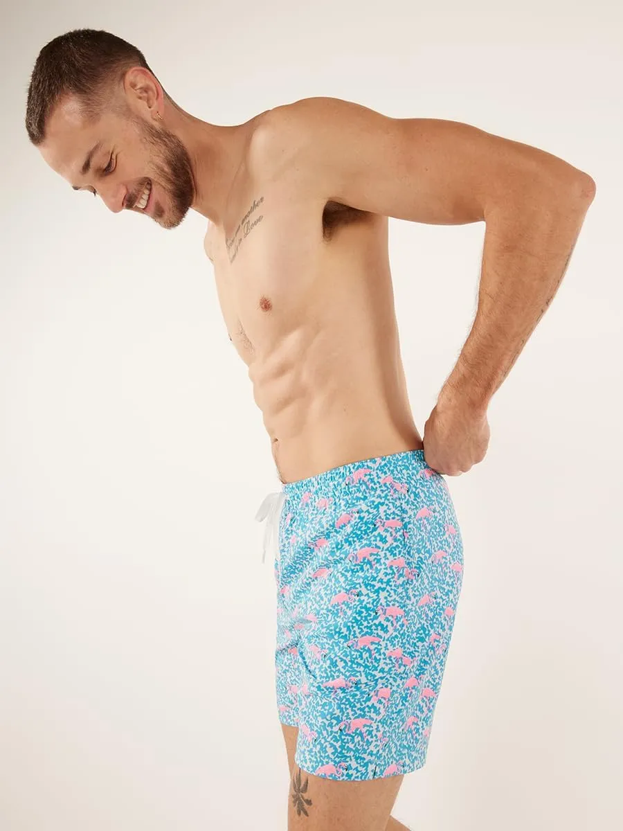 Chubbies Mens Swim Trunks  Mens Swim Shorts with 4-Way Stretch, 7 Beach Shorts with Elastic Waist, Mesh Lining, UPF 50 