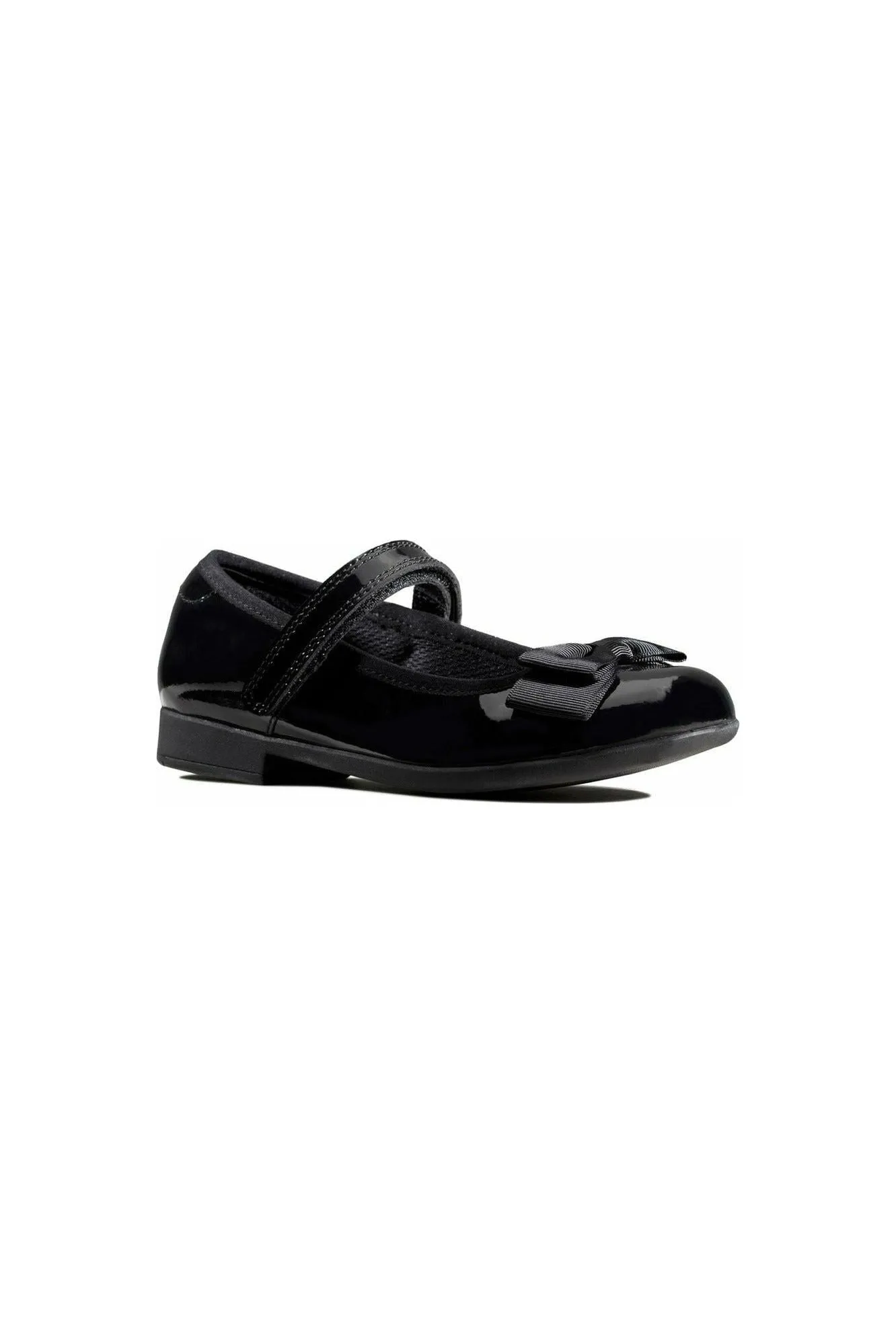 Clarks Scala Tap Toddler black patent