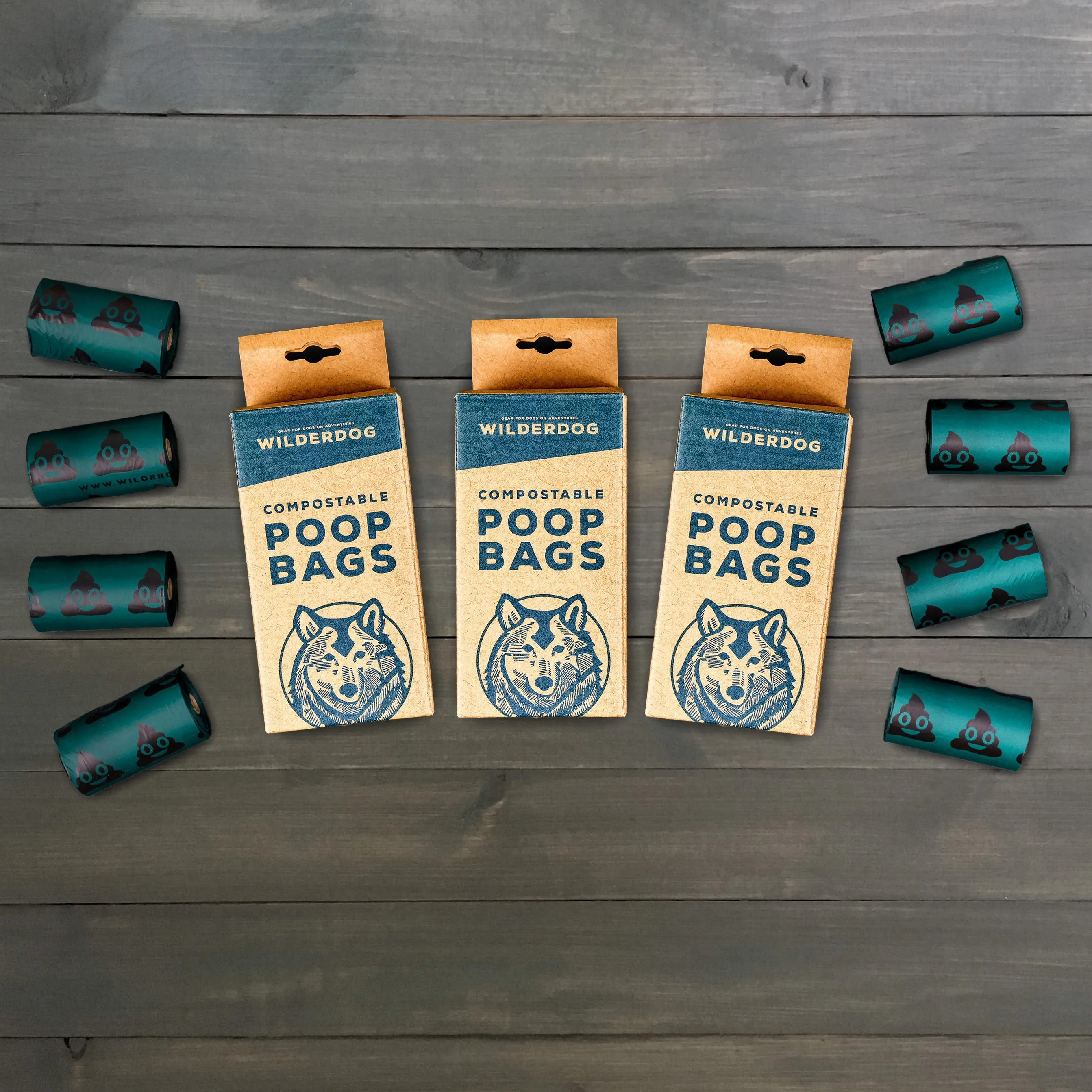 Compostable Dog Poop Bags - 3 Pack