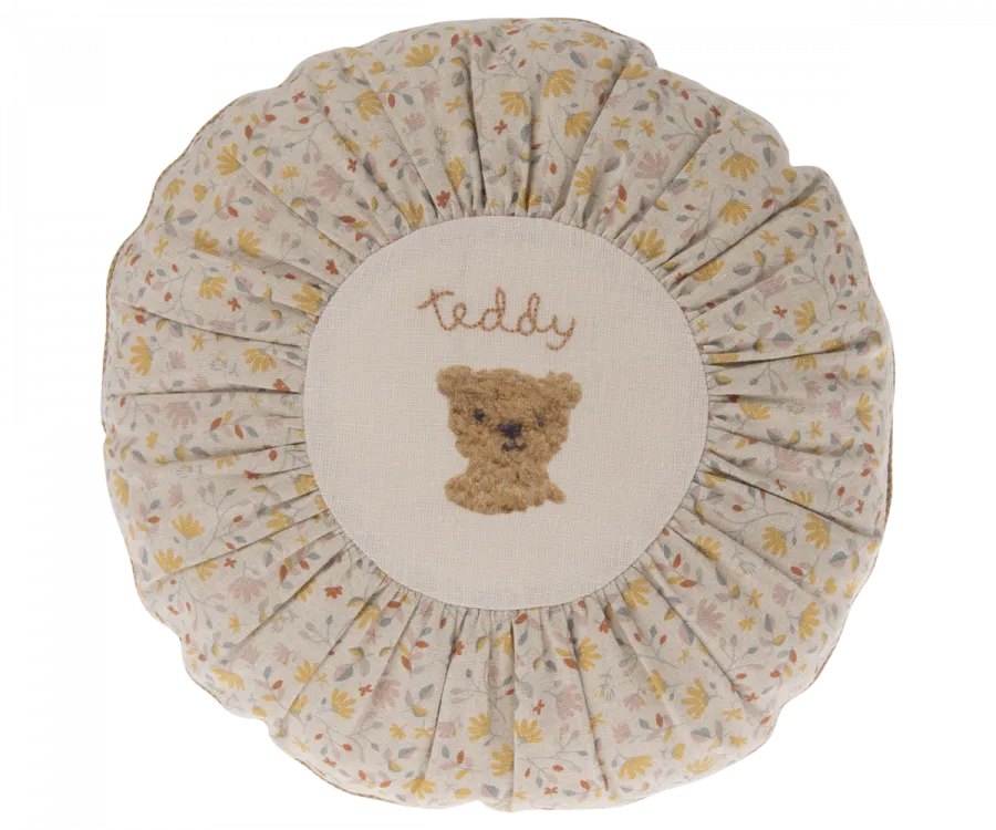 Cushion, Small - Flower Teddy