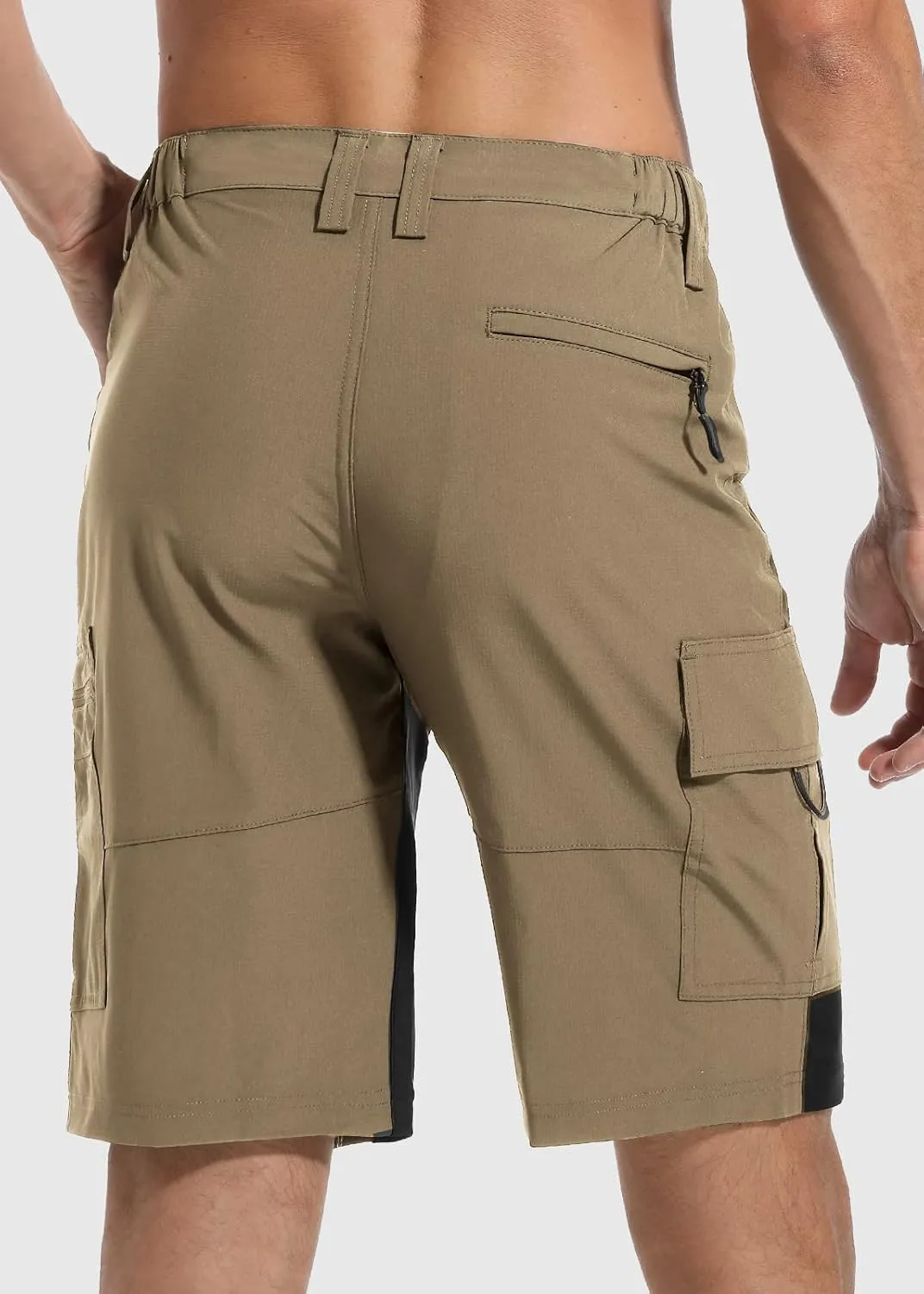 Cycorld Mountain-Bike-Shorts-Mens-Padded Biking Baggy Cycling Short Padding