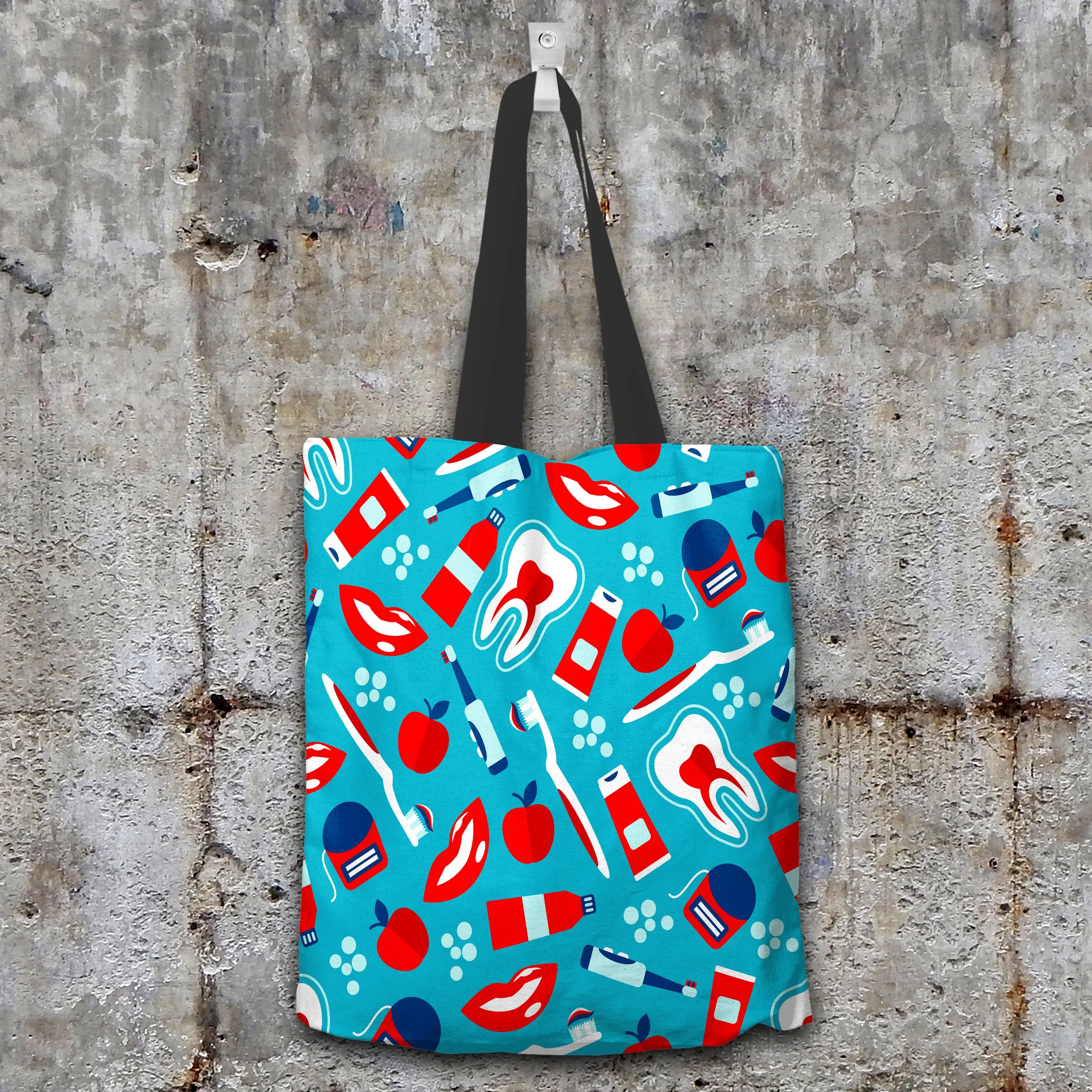 Dental Pattern Tote Bag