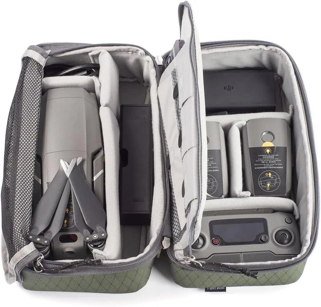 f-stop Drone Case Large Padded Weatherproof Carry Protection for Compact DJI Air, Mavic, Mini, Autel EVO Drones