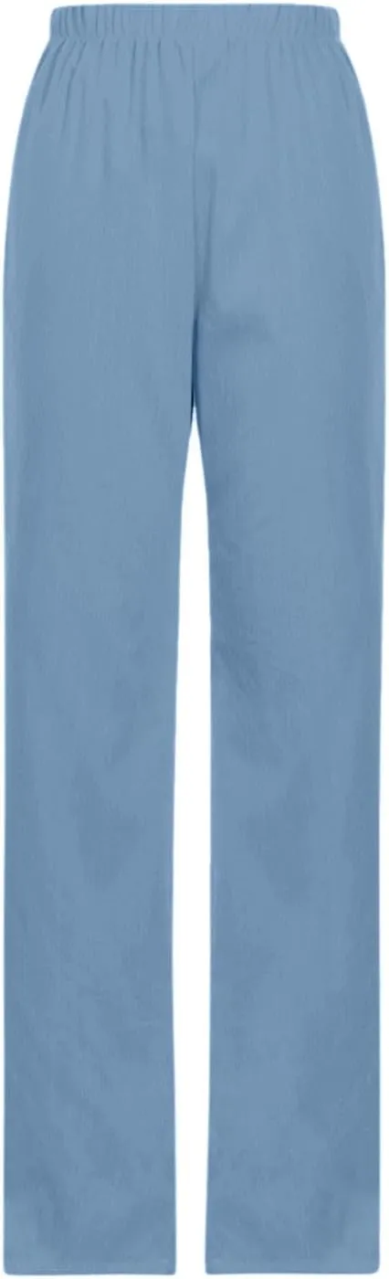 Firzero High Waisted Linen Pants Women Summer High Waist Comfy Pants Lightweight Loose Fit Lounge Trousers with Pocket 2024