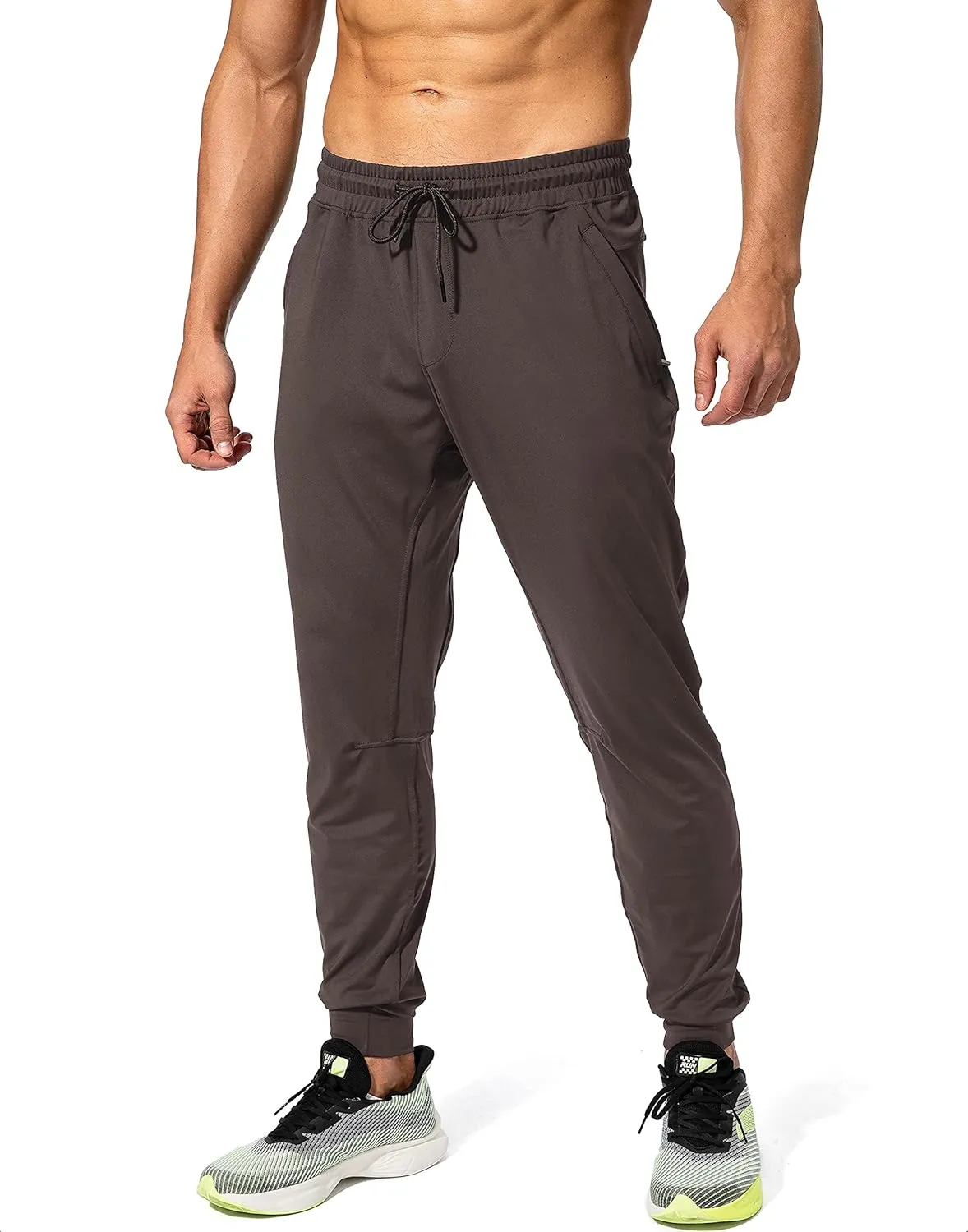 G Gradual Men's Sweatpants with Zipper Pockets Athletic Pants Traning Track Pants Joggers for Men Soccer, Running, Workout