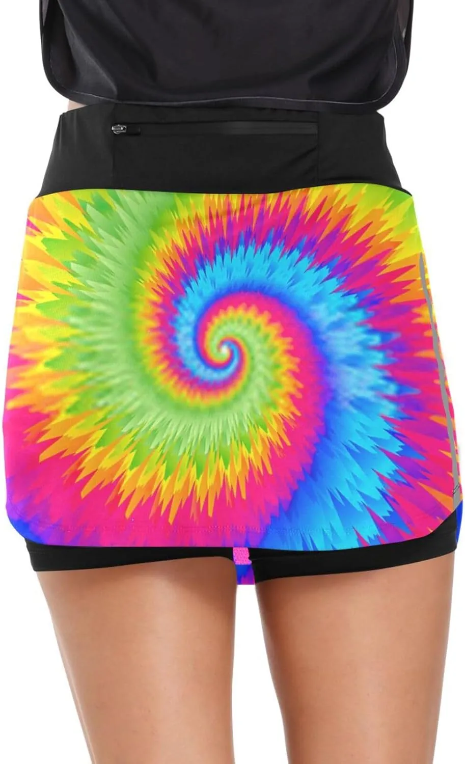 GAIGEO Cute Red Panda Womens Sport Skirt Skort, Women Skirt with Pockets, Lightweight Scort Skirt for Women Summer,S-XXL