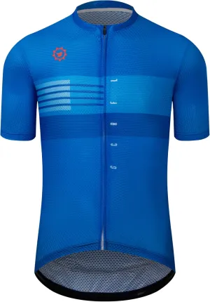 GCRFL Men's Cycling Jersey with 3 1 Zipper Pockets Short Sleeves Biking Bike Jersey Cycling Shirt Breathable Mesh Fabric