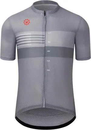 GCRFL Men's Cycling Jersey with 3 1 Zipper Pockets Short Sleeves Biking Bike Jersey Cycling Shirt Breathable Mesh Fabric