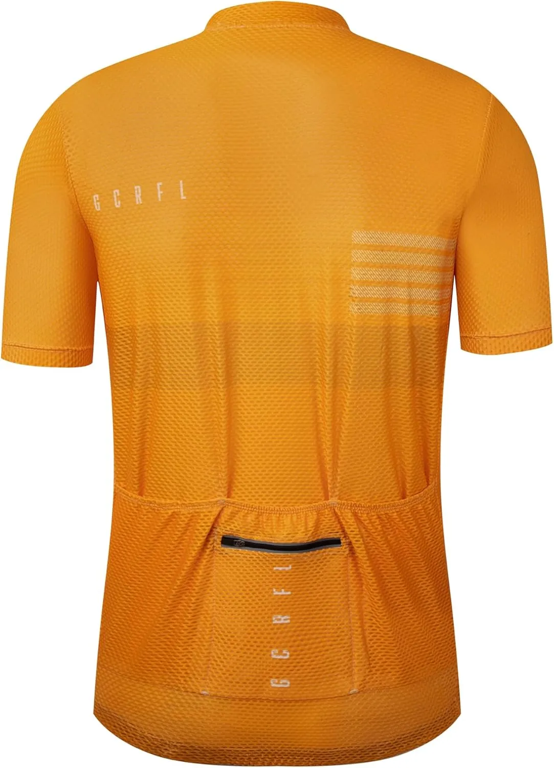 GCRFL Men's Cycling Jersey with 3 1 Zipper Pockets Short Sleeves Biking Bike Jersey Cycling Shirt Breathable Mesh Fabric