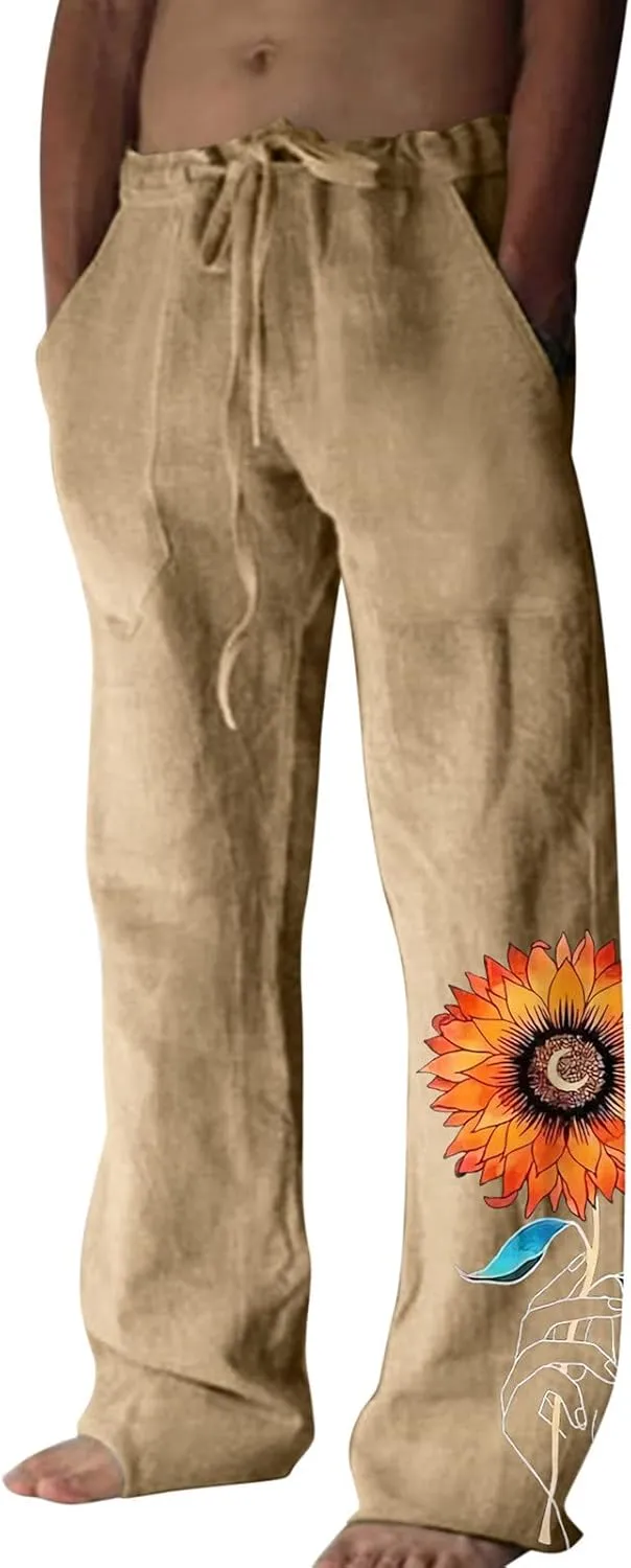 GIERIDUC Cargo Jogger Pants for Men Mens Dress Slacks Expandable Waist Orange Cargo Shorts for Men Mens Joggers Tall Length