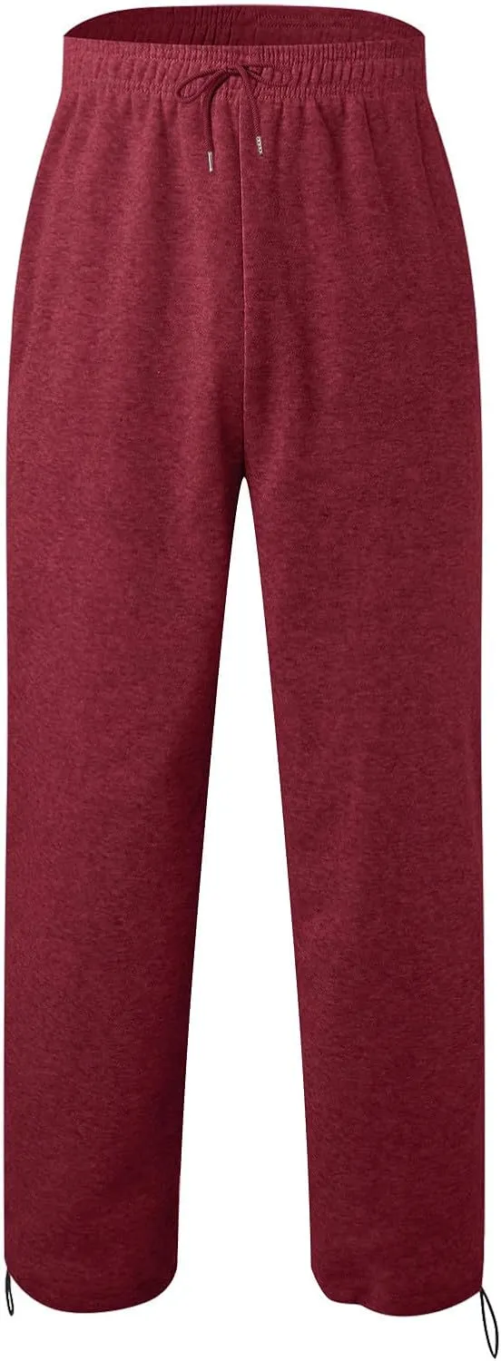 GIERIDUC Men's Athletic Running Joggers Stretch Country Corduroy Pants Mens Sherpa Lined Sweatpants Best Dress Pants for Men