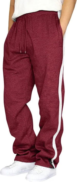 GIERIDUC Men's Athletic Running Joggers Stretch Country Corduroy Pants Mens Sherpa Lined Sweatpants Best Dress Pants for Men