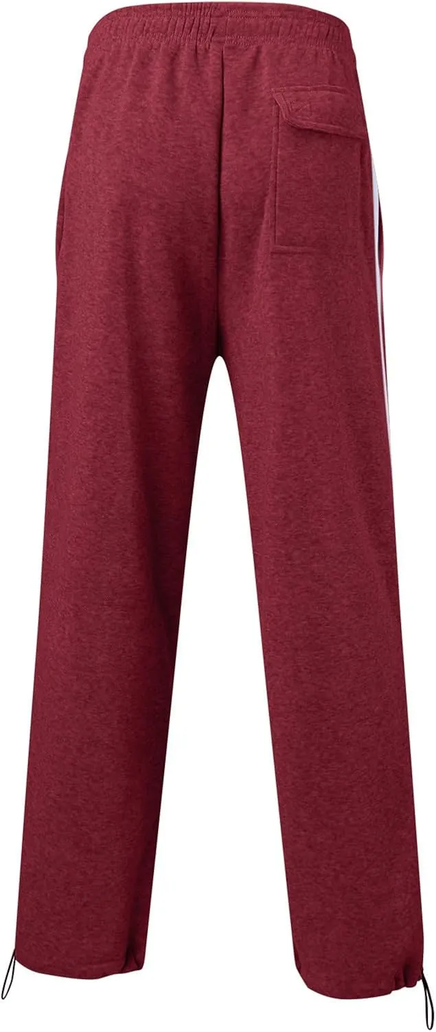 GIERIDUC Men's Athletic Running Joggers Stretch Country Corduroy Pants Mens Sherpa Lined Sweatpants Best Dress Pants for Men