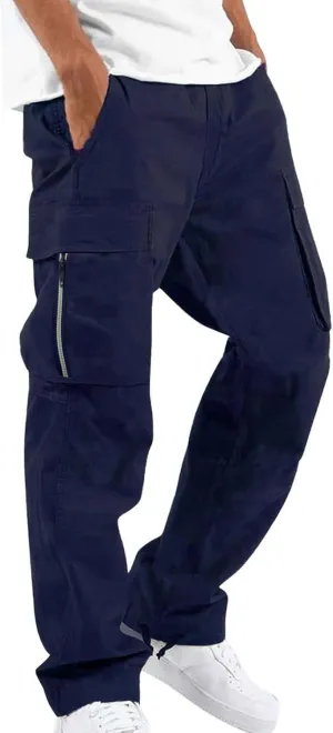 GIERIDUC Men's Wide Leg Flare Sweatpants Men's Lightweight Work Pants Off White Tracksuit Bottoms Long Length Mens Trousers