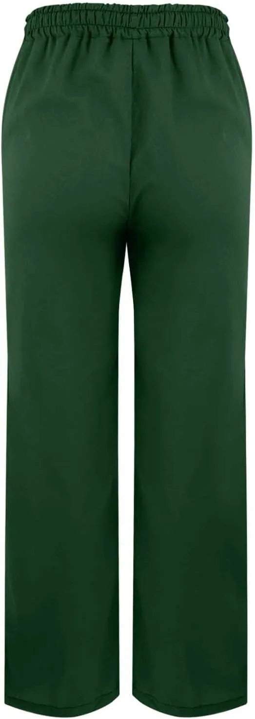 GOKKILRW Womens Linen Pants with Pockets High Waist Comfy Hippie Gauze Pants Casual Lightweight Loose Beach Vacation Trousers