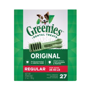 Greenies Dental Dog Treat Tub, 27-oz