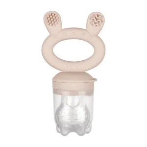 Haakaa Fresh Food Feeder and Cover - Blush