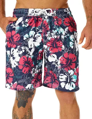 KAILUA SURF Mens Swim Trunks Long, Quick Dry Boardshorts, 9 Inches Inseam Bathing Suits with Mesh Lining