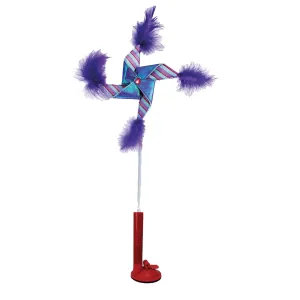 KONG Connects Switch Teaser Pinwheel Cat Toy