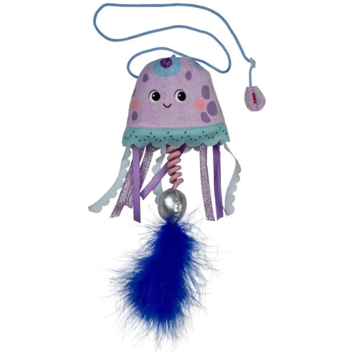 KONG Jellyfish Teaser Assorted Colors Cat Toy