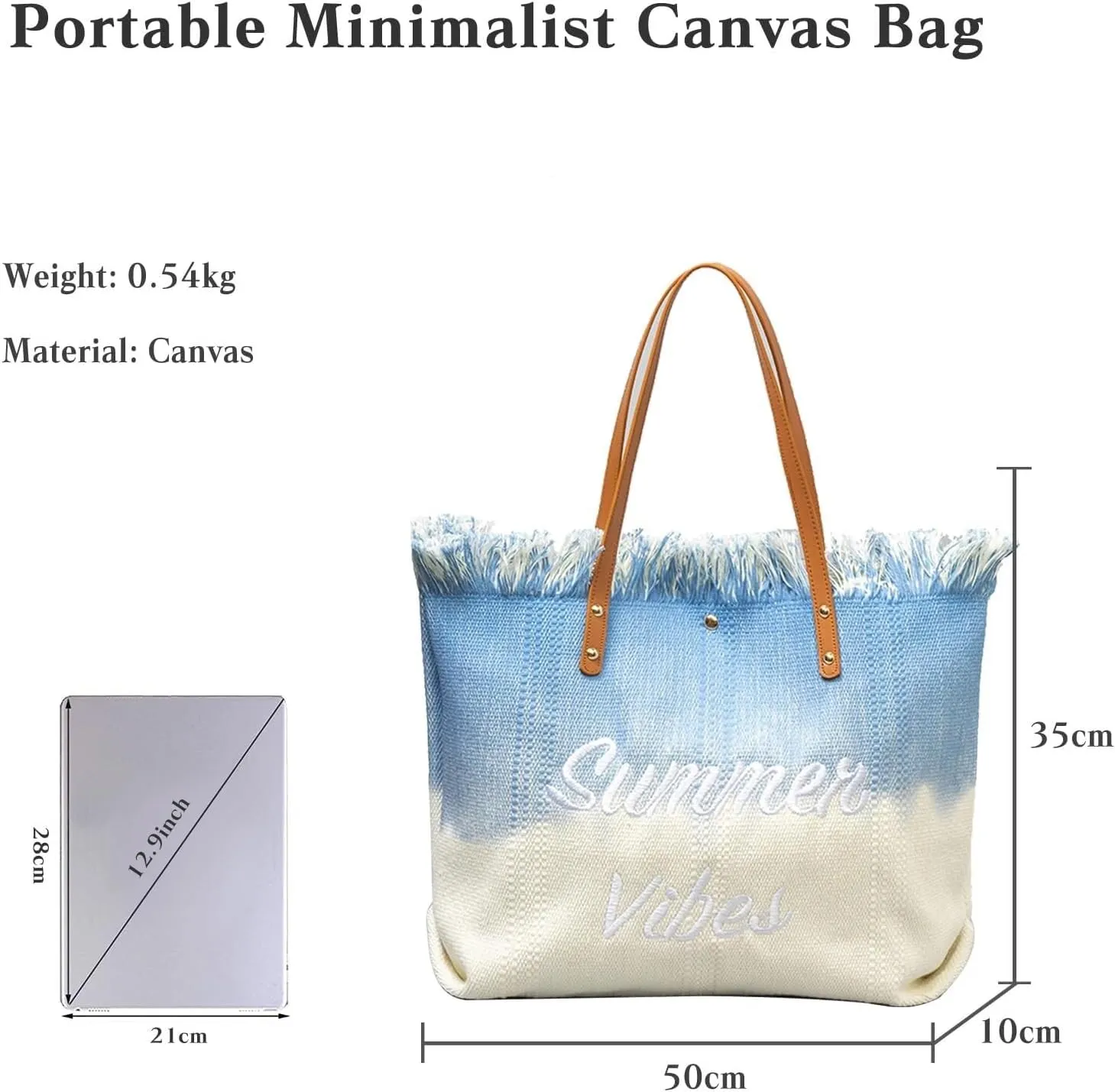 Large Handbag for Women Capacity Top Handle Aesthetic Tote Vibe Beach Bohemian Hobo Tassels Canvas Shoulder