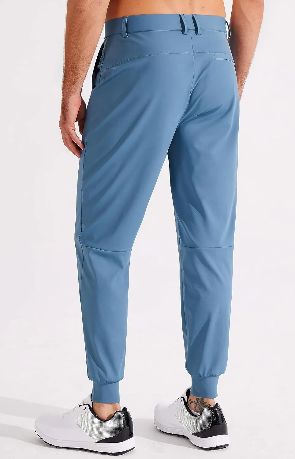 Libin Men's 4-Way Stretch Golf Joggers with Pockets, Slim Fit Sweatpants for Work Dress Pants Athletic Casual Yoga Pants